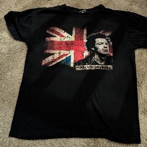 SHORT SLEEVE T-SHIRT DARKSIDE Rock N Roll Couture PUNK N DISORDERLY Size Small